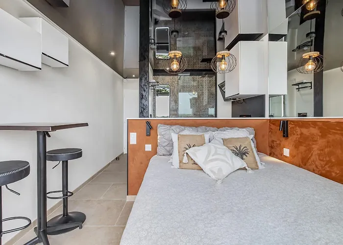 Appartement Cap Cosy Héliopolis Studio met Zeezicht en Glasvezel Internet