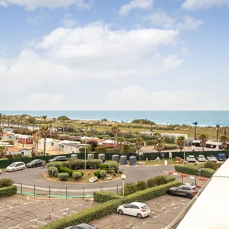 Cap Cosy Standing Naturiste Heliopolis Cap D'agde With Sea View