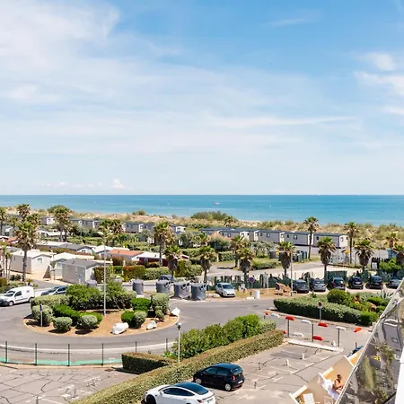 Cap Cosy Standing Naturiste Heliopolis Cap D'agde With Sea View Agde