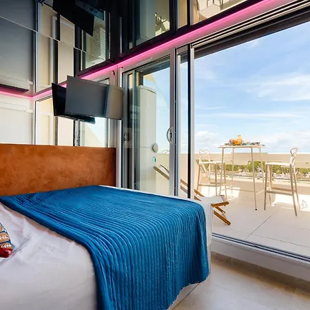 Cap Cosy Standing Naturiste Heliopolis Cap D'agde With Sea View Agde