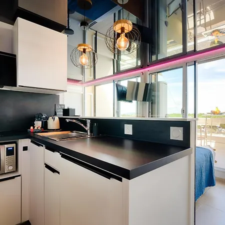 Apartamento Cap Cosy Standing Naturiste Heliopolis Cap D'agde With Sea View *