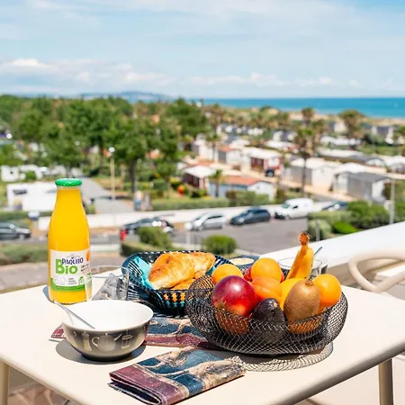 Apartamento Cap Cosy Standing Naturiste Heliopolis Cap D'agde With Sea View