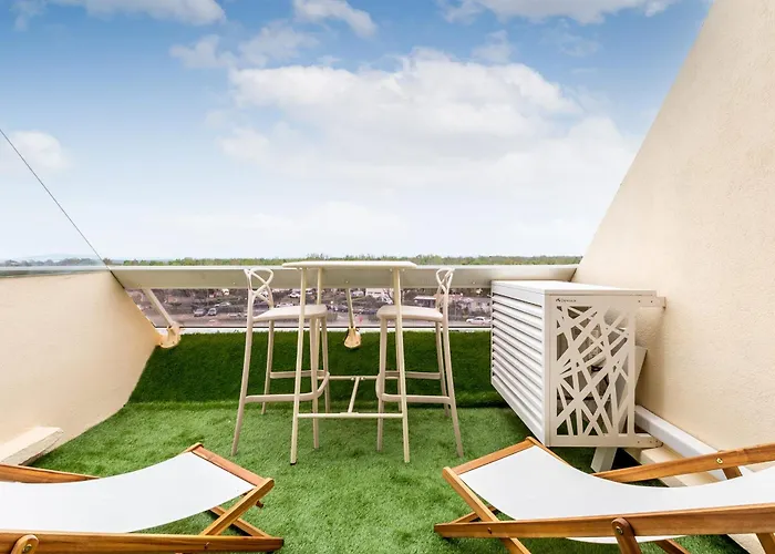 Cap Cosy Héliopolis Monolocale Con Vista Mare E Fibra Ottica Appartamento Agde