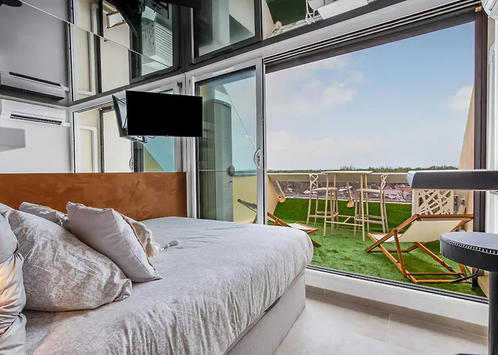 Cap Cosy Héliopolis Monolocale Con Vista Mare E Fibra Ottica Appartamento