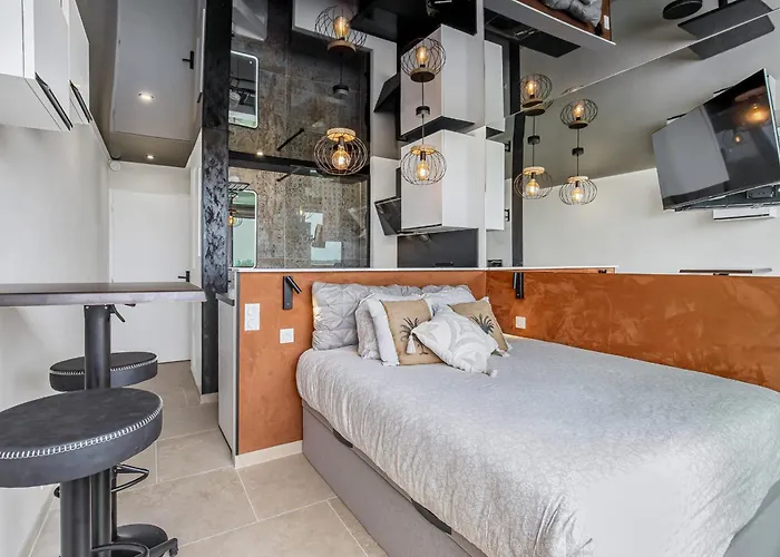 Cap Cosy Héliopolis Monolocale Con Vista Mare E Fibra Ottica Appartamento *